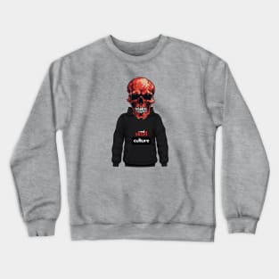 Red Skull Culture, Festival t-shirts, Unisex t-shirts, tees, men's t-shirt, women's t-shirt, summer t-shirts, trendy t-shirt, hoodies, gifts Crewneck Sweatshirt